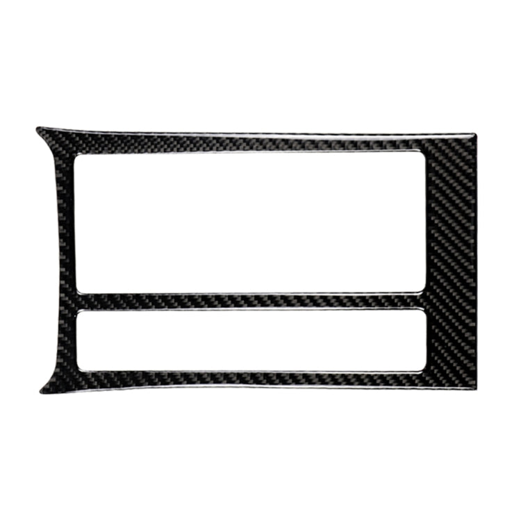 Car Carbon Fiber Water Cup Panel Decorative Sticker for Volkswagen Golf 7 2013-2017, Left Drive