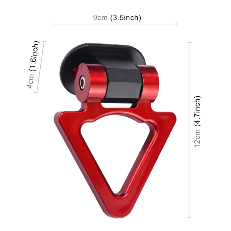 Car Truck Bumper Triangle Tow Hook Adhesive Decal Sticker Exterior Decoration