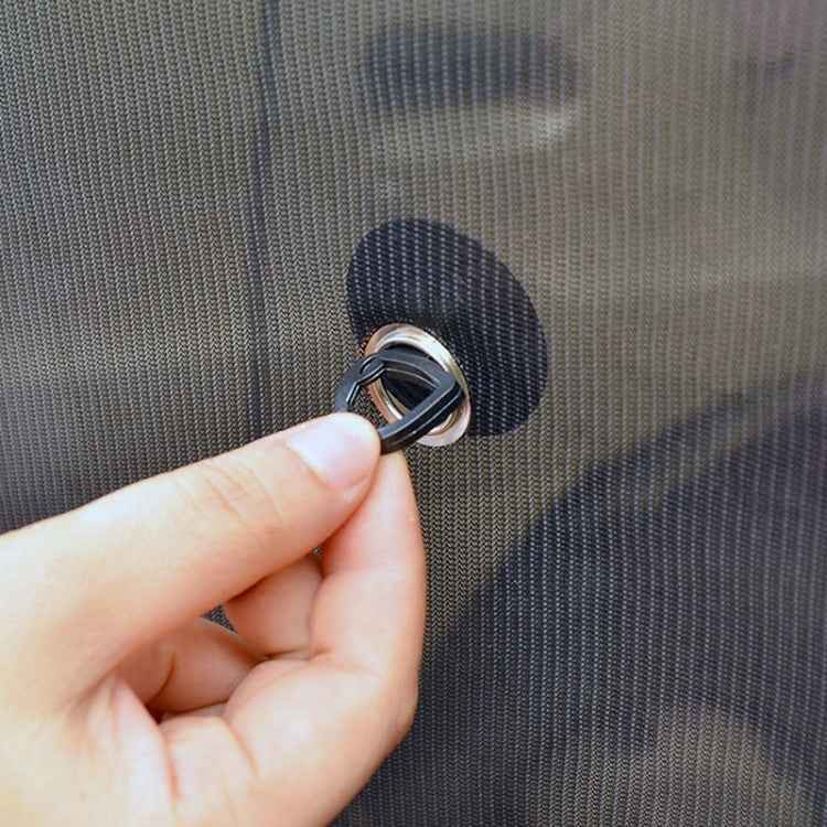 2 PCS Car Net Yarn Sunscreen Insulation Window Sunshade Cover, Size: 44*36cm