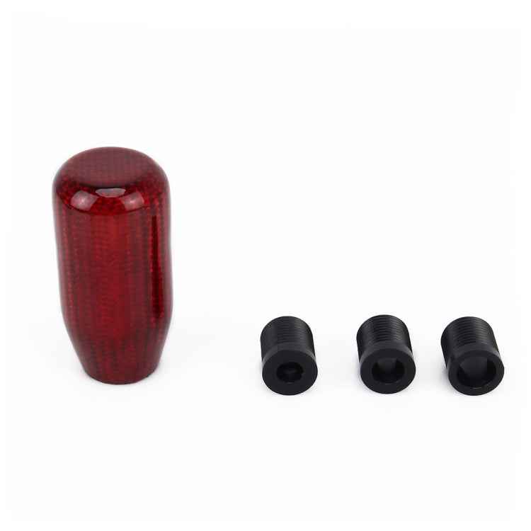 Universal Vehicle Car Shifter Cover Manual Automatic Carbon Fiber Gear Shift Knob