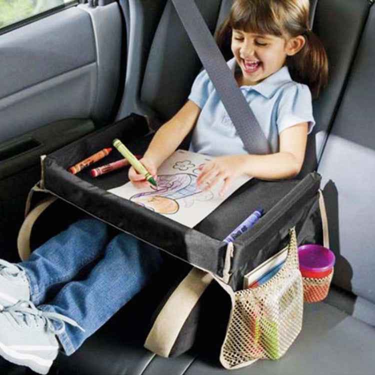 Child Baby Toddler Stroller Organizer Travel Snack Toy Car Seat Activity Tray, Black, Purple, Pink, Baby Blue