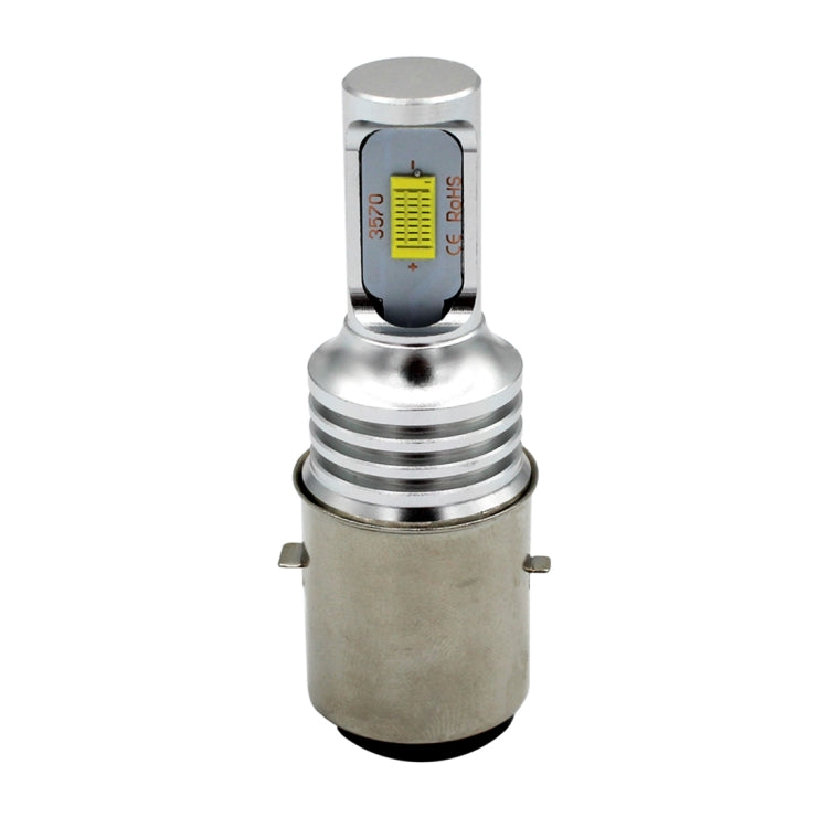 H6/BA20D 1000LM 72W 6000K White Light 2-LED 3570 Bulbs Motorcycle Headlights, DC 12-24V, H6/BA20D