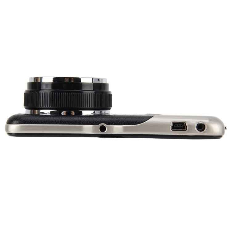 4 inch HD Video Recording HD Display Car Recorder with Separate F2.0 Camera, 12MP 170 Degrees Wide-angle/ Rear View Loop Recording/ G-Sensor Recording/ WDR Full HD/ Front Camera 1080P/ Rear Camera 720P/ Support 32G TF Card