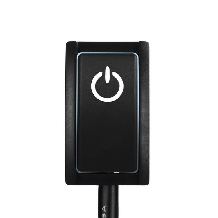 Jtron Car DIY Switch Paste Type Button Switch Paste Type Button Switch Double Sided with Adhesive Tape OFF/ON DC 12V/200mA, Button 4