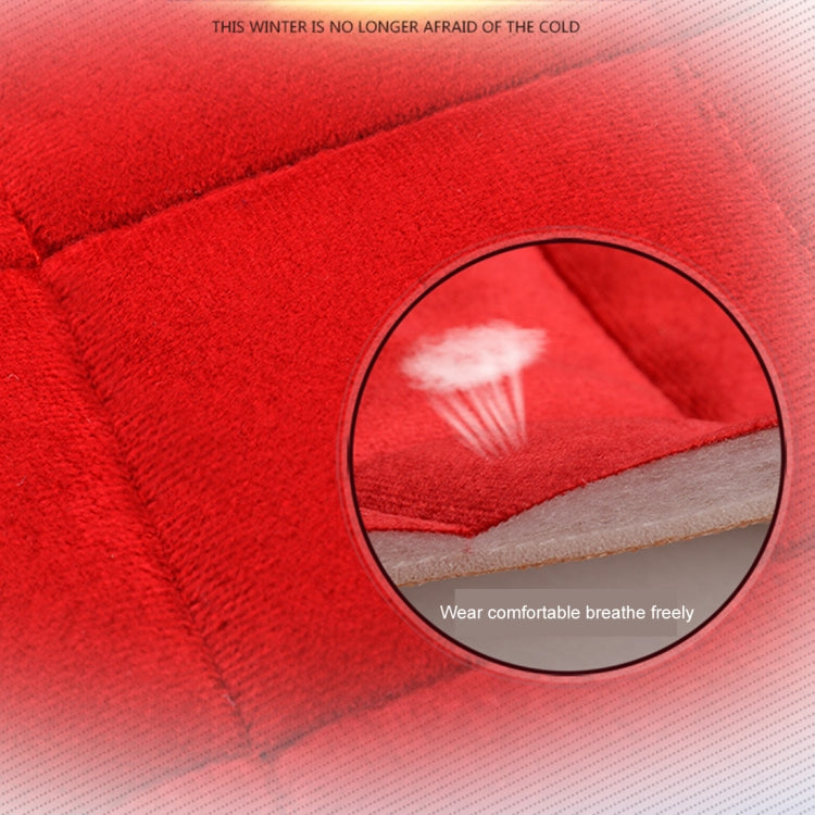 3 PCS / Set Warm Car Seat Cover Cushion Five Seats Universal Two Front Row Seat Covers and One Back Row Seat Cover Car Non-slip Chair Pad Warm Car Mats No Back Plush Cushion