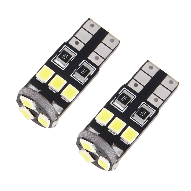 2 PCS T10/W5W/194/501 1.5W 90LM 6000K 9 SMD-3528 LED Bulbs Car Reading Lamp Clearance Light with Decoder, DC 12V, 2 PCS 9 SMD-3528 LED Bulbs