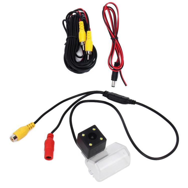 656×492 Effective Pixel NTSC 60HZ CMOS II Waterproof Car Rear View Backup Camera With 4 LED Lamps for 2005-2013 Version Mazda 6, Mazda 6