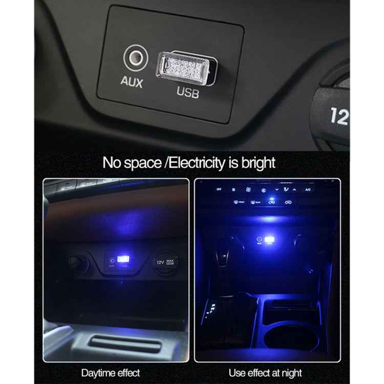 Universal PC Car USB LED Atmosphere Lights Emergency Lighting Decorative Lamp