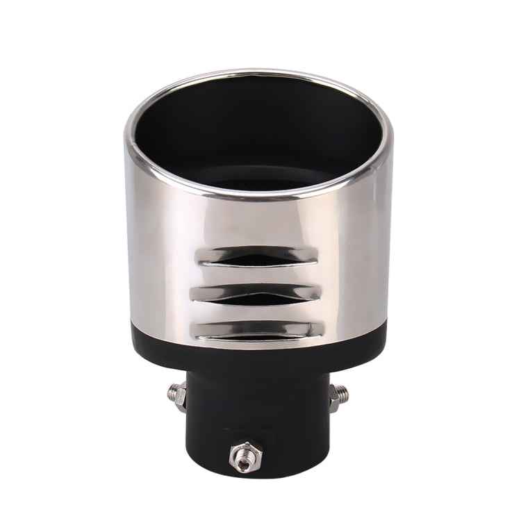 Universal Car Styling Stainless Steel Straight Bolt-on Exhaust Tail Muffler Tip Pipe with Mesh