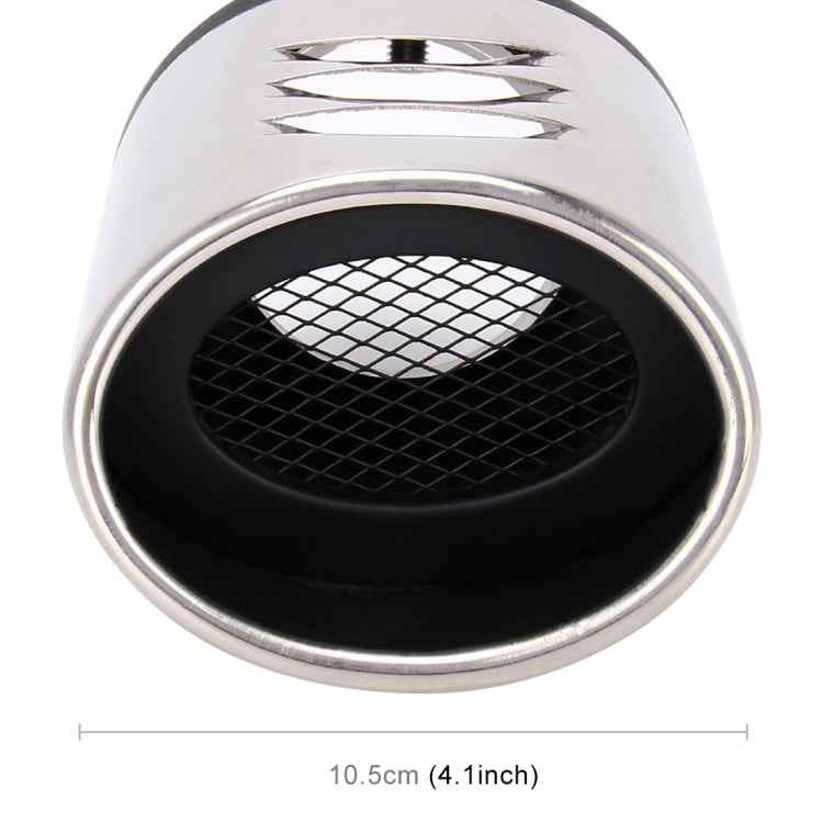 Universal Car Styling Stainless Steel Straight Bolt-on Exhaust Tail Muffler Tip Pipe with Mesh