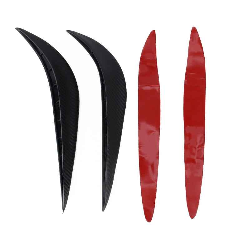 TCM-237 2 PCS Universal Car Body Plastic Anti-collision Sticker Bar Bumper Protector