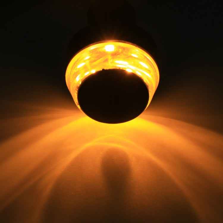 Pair Motorcycle Turn Signal Light Grip Bar Plug Strobe Side Marker End LED Handlebar Lamp