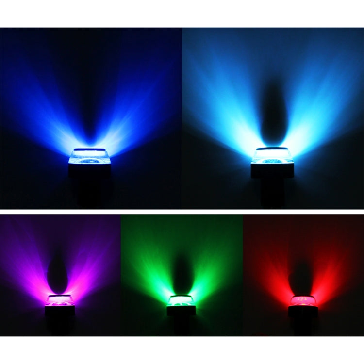 Pair Motorcycle Turn Signal Light Grip Bar Plug Strobe Side Marker End LED Handlebar Lamp, Red Light