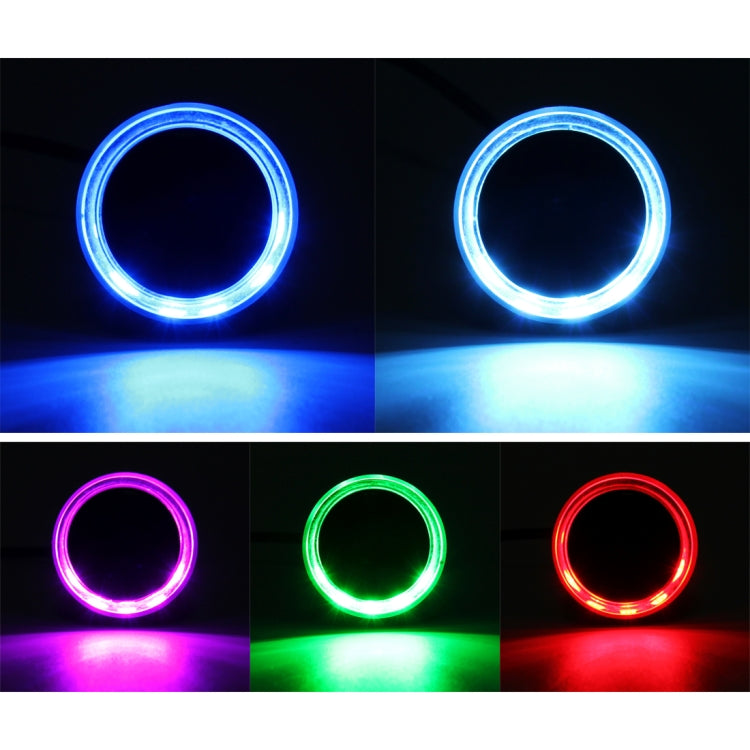 Pair Motorcycle Turn Signal Light Grip Bar Plug Strobe Side Marker End LED Handlebar Lamp, Red Light