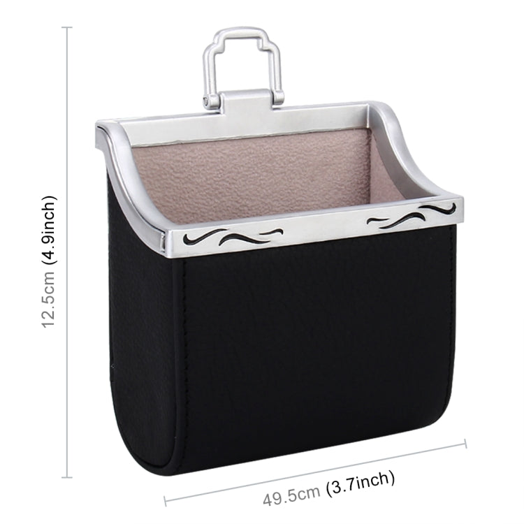 Universal Car Air Vent Mount Outlet Storage Box Case Bag Pouch Phone Holder, Air Vent Storage Box