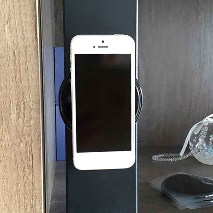 Car Auto Round Soft Rubber Dashboard Anti-slip Pad Mat for Phone / GPS/ MP4/ MP3, Diameter: 8cm