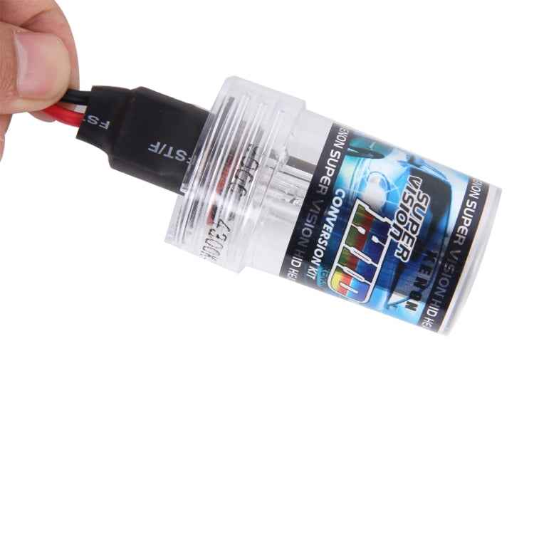 2PCS DC12V 35W HB4/9006 2800 LM HID Xenon Light Single Beam Super Vision Waterproof Head Lamp, Color Temperature: 4300K