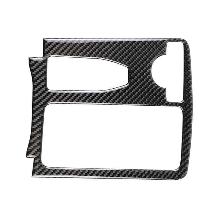 Car Carbon Fiber Left Drive Gear Position Panel Decorative Sticker for Mercedes-Benz W204 2007-2013 / W212 2010-2012