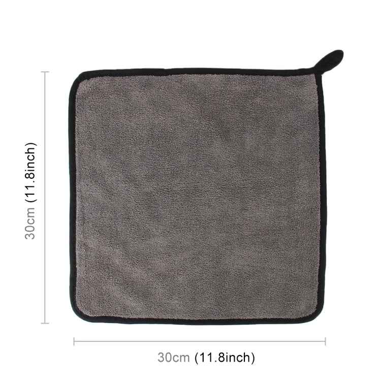30 x 30cm Microfiber Absorbent Cleaning Drying Clean Cloth Washing Car Care Wash Towel