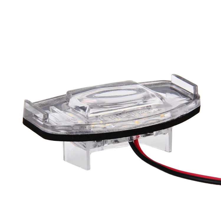 2 PCS DC 12V 2W 120LM 6000K LED License Plate Light 18-SMD Bulbs Lamps for Honda Civic VII4/5D 01-05, VIII 06-17, City 4D 03-09, Lengend 99-04, For Honda Civic
