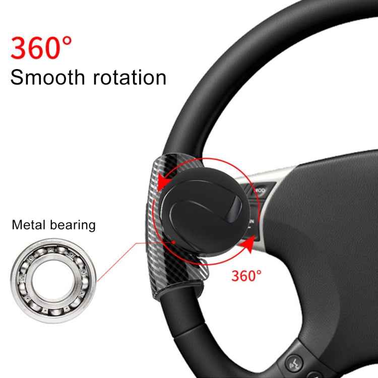 3R-2151 Car Auto Universal Steering Wheel Spinner Knob Auxiliary Booster Aid Control Handle Car Steering Wheel Booster Wheel Strengthener Auto Spinner Knob Ball