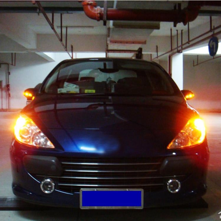 2 PCS T20 / 7440 5W 250LM 6000K Car Auto Turn Light Reversing Lights 16LEDs SMD-2835 Lamps, DC 12V