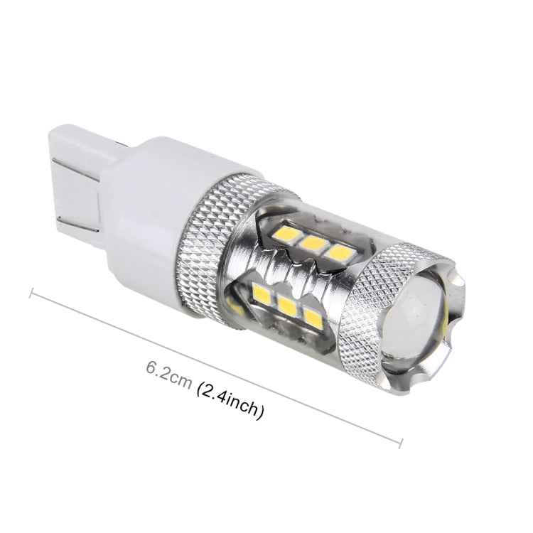 2 PCS T25 / 3156 5W 250LM 6000K Car Auto Turn Light Reversing Lights 16LEDs SMD-2835 Lamps, DC 12V
