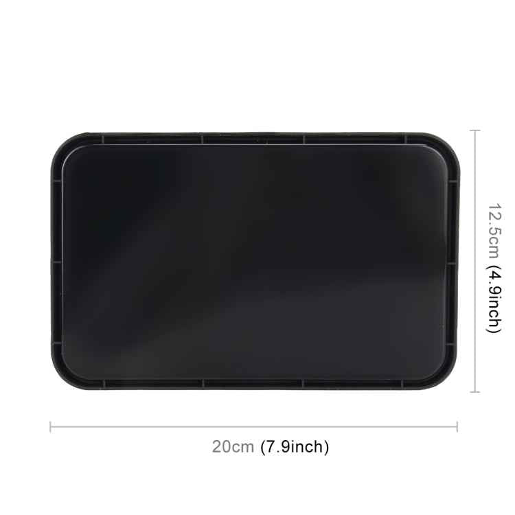 3R-2136 Auxiliary Multi-purpose Car Auto Soft Rubber Anti-slip Pad Mat Size: 20*12.5*1.0cm
