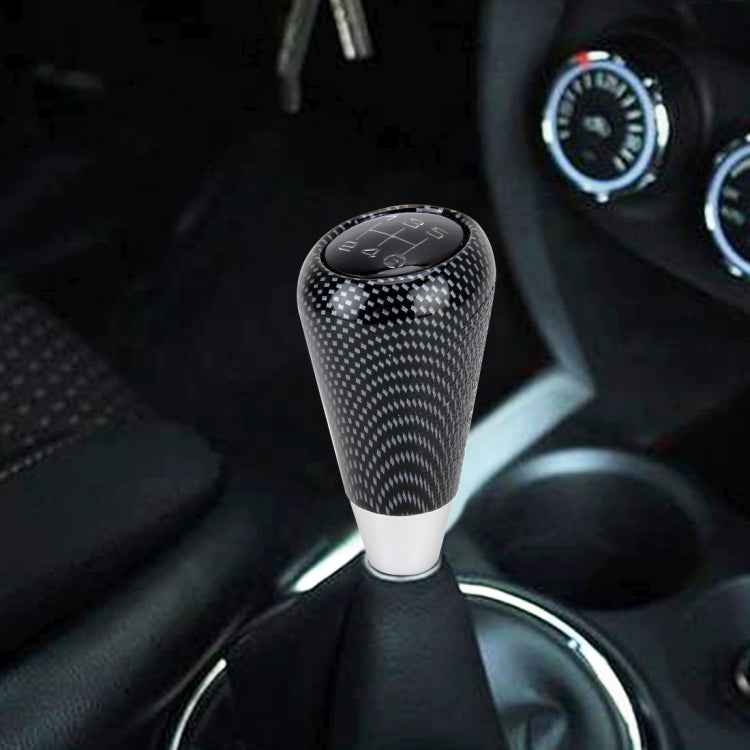 Universal Vehicle Modified Resin Shifter Manual 6-Speed Gear Shift Knob, Size: 8.2*5.5cm