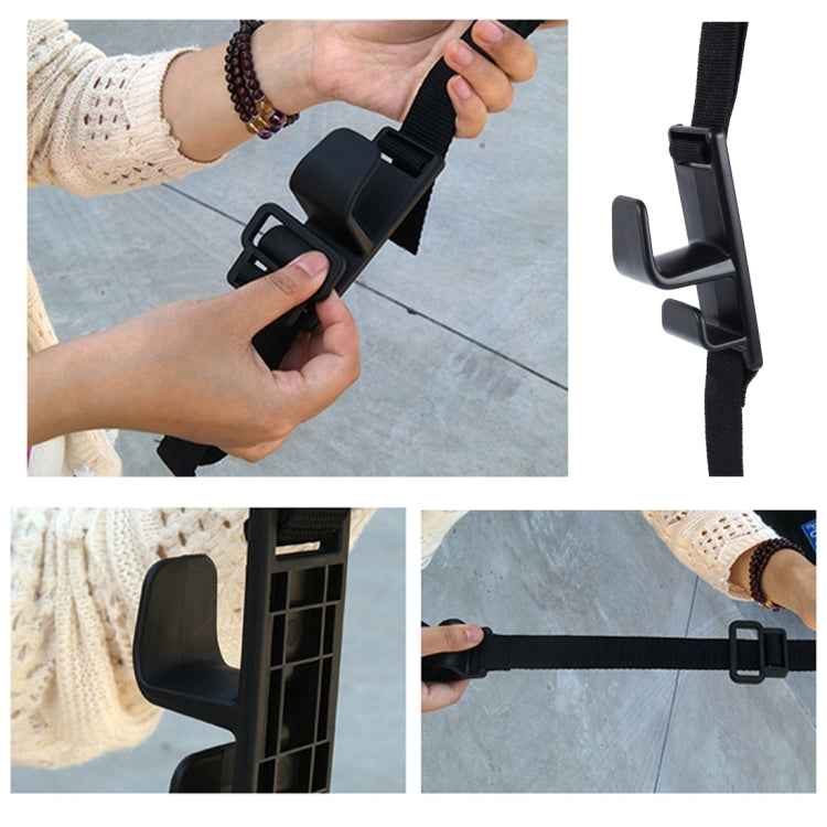 SHUNWEI SD-2512 Car Headrest Hook Universal Adjustable Car Back Seat Headrest Hanger Holder Hook for Bag Purse Cloth Grocery