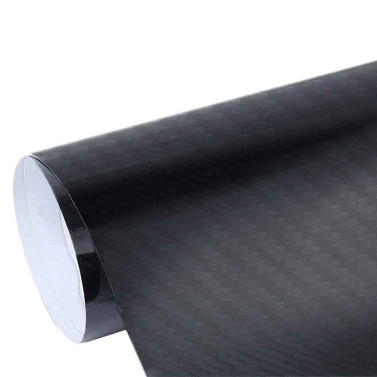 5D High Gloss Carbon Fiber Car Vinyl Wrap Sticker Decal Film Sheet Air Release, Size: 152cm x 50cm