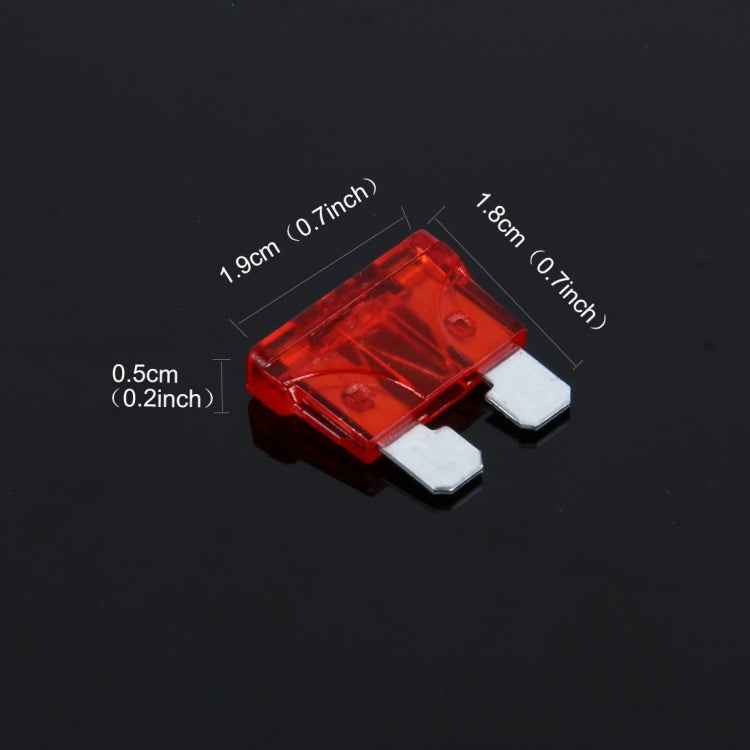 100 PCS 5Amp 7.5Amp 10Amp 15Amp 20Amp 25Amp 30Amp Add-a-circuit Fuse Tap Adapter Blade Fuse Holder(Big Size)