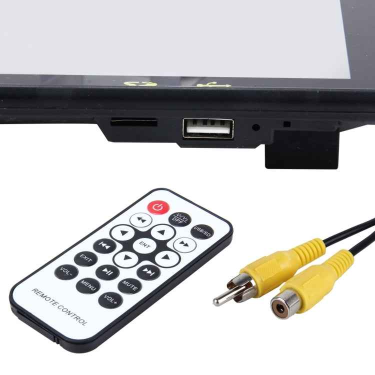 7 inch 480*234 Rear View TFT-LCD Color Car Monitor with Bluetooth MP5 Player, Support Reverse Automatic Screen Function