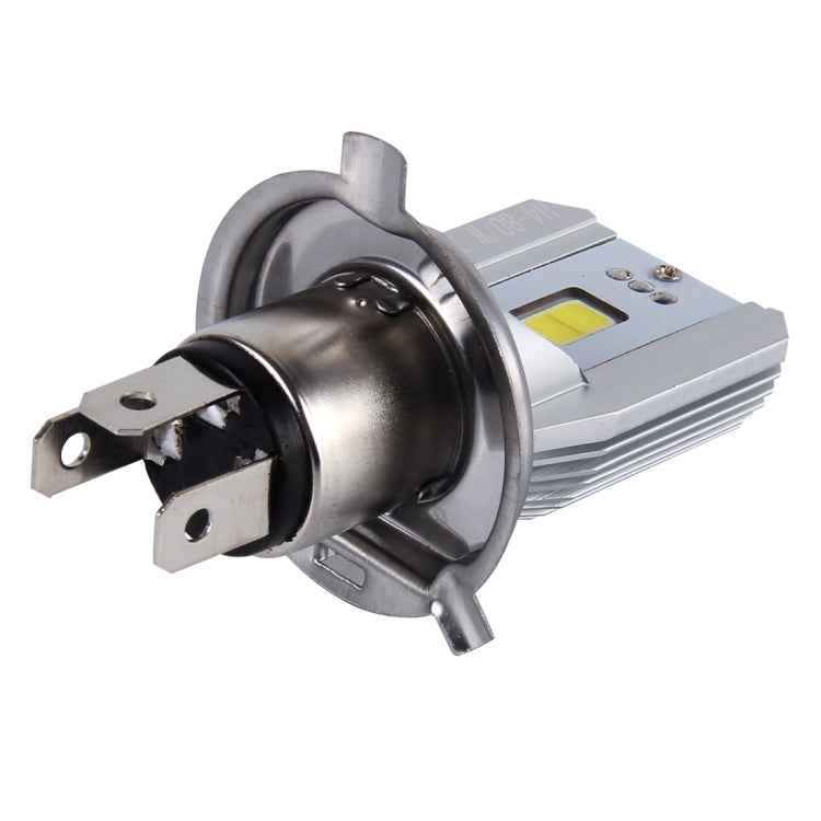 H4 12W 800lm 6000K COB LEDs Motorcycle Headlight Lamp, DC 6-80V
