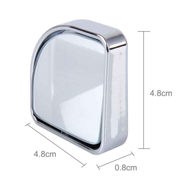 3R-015 2 PCS Car Blind Spot Rear View Wide Angle Mirror, Diameter: 5cm