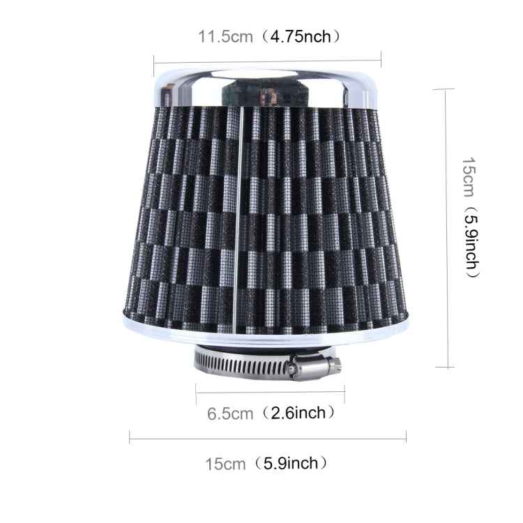 6.5cm Universal Mushroom Head Style Air Filter for Car
