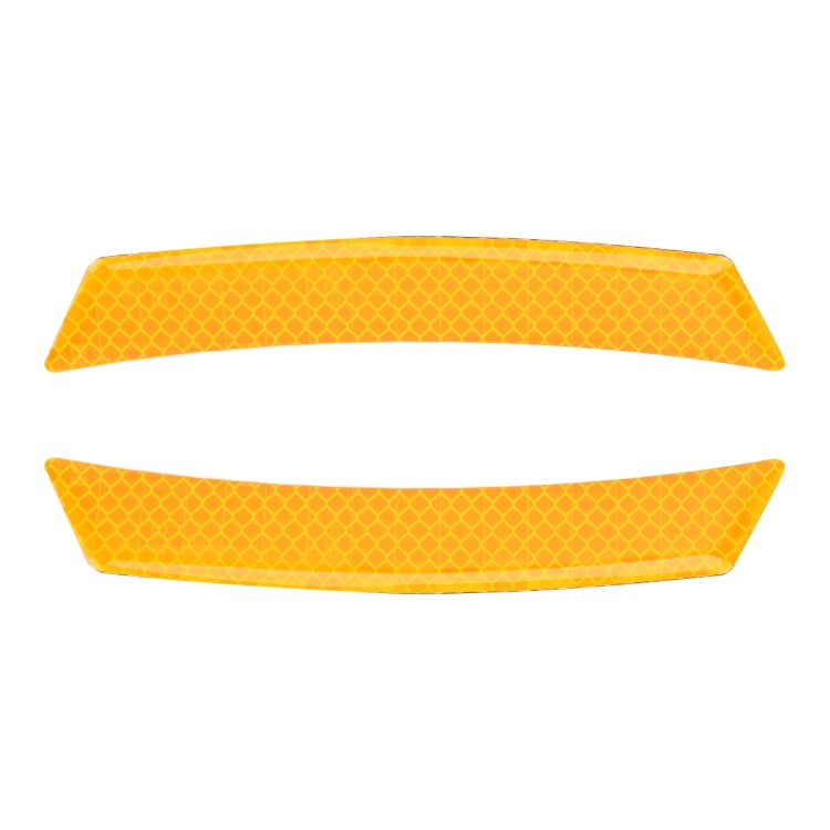 2 PCS Car-Styling Wheel Eyebrow Decorative Sticker Decorative Strip, 2 PCS