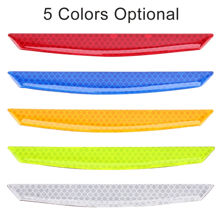 4 PCS Universal Car Door Anti-collision Strip Protection Guards Trims Stickers, 4 PCS