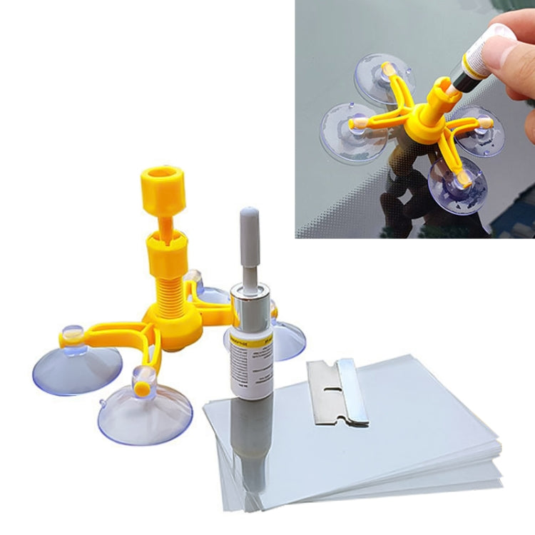Professional Windscreen Repair Tool Paintless Dent Removal Car Window Windshield Repair Kit Chip Crack Auto Glass, Windscreen Repair Tool (White), Windscreen Repair Tool