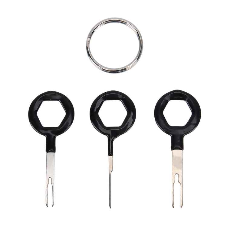 3 PCS Auto Car Rubberized Plug Circuit Board Wire Harness Terminal Extraction Pick Connector Crimp Pin Back Needle Remove Tool