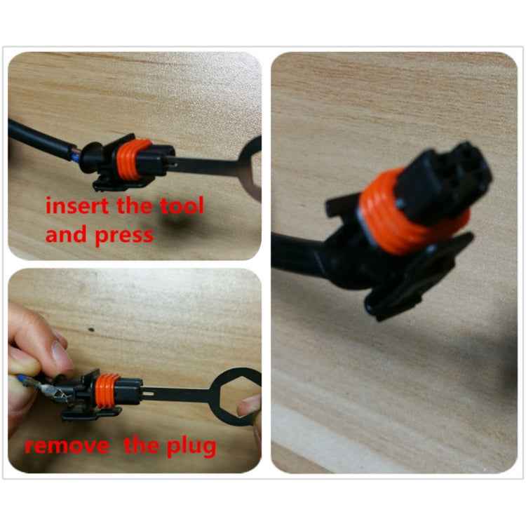 3 PCS Auto Car Rubberized Plug Circuit Board Wire Harness Terminal Extraction Pick Connector Crimp Pin Back Needle Remove Tool