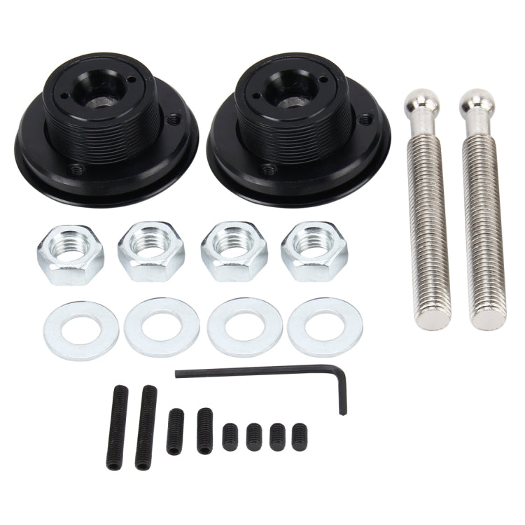 2 PCS Racing Car Cover Lock Aluminum Alloy Car Modification Oil Cap Modified Engine Cover Lock Racing Front Cover Lock