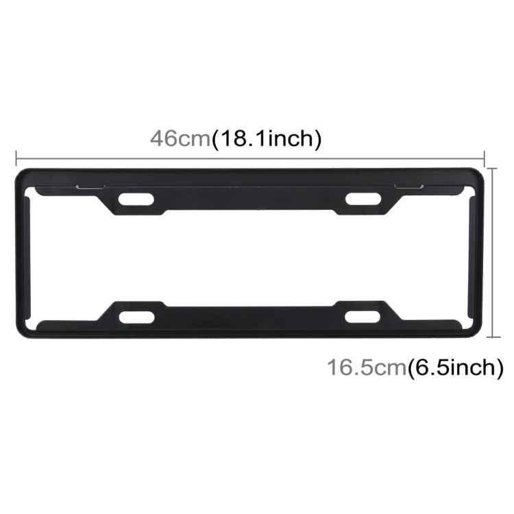 2 PCS Carbon Lead License Plate Frame Simple and Beautiful Car License Plate Frame Holder Universal License Plate Holder