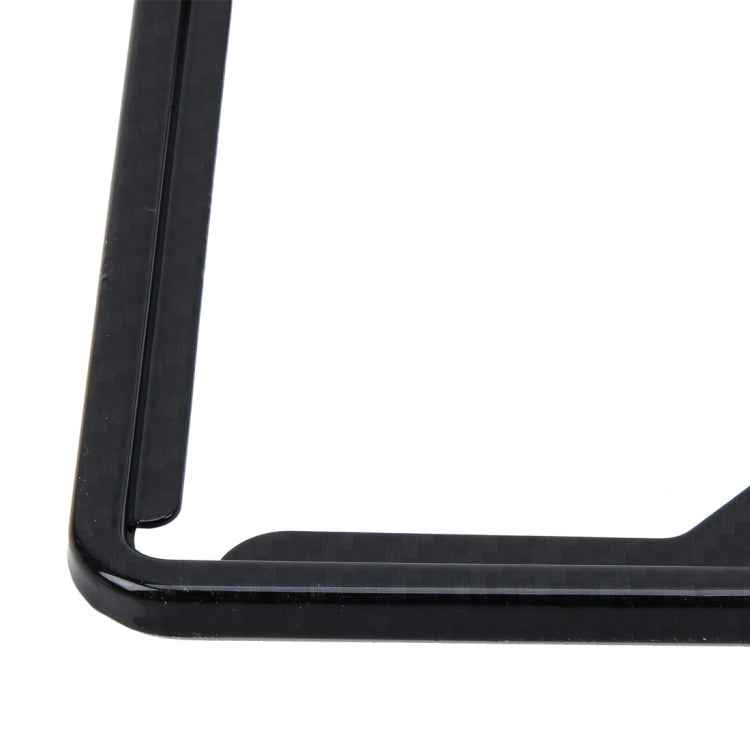 2 PCS Carbon Lead License Plate Frame Simple and Beautiful Car License Plate Frame Holder Universal License Plate Holder