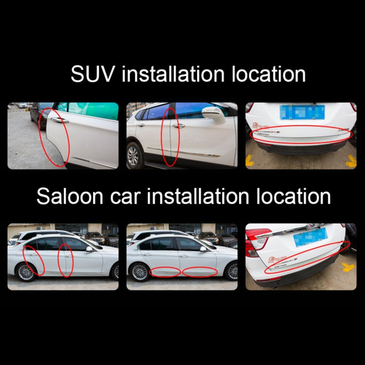 5m Rubber Car Side Door Edge Protection Wire Guards Cover Trims Stickers, 5m Rubber Car Side Door Edge