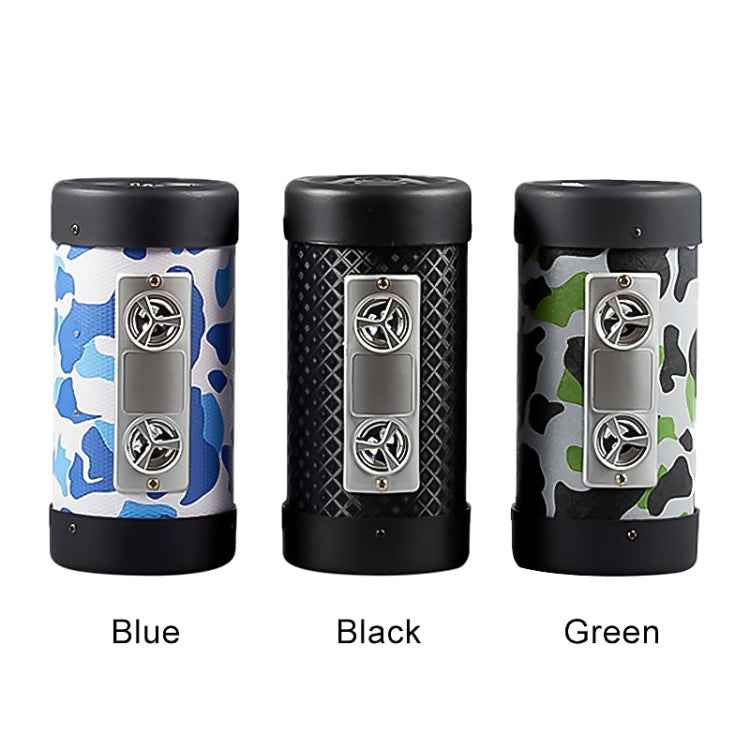 4 inch Round Shape Stereo Motorcycle / Car / Household Subwoofer, Built-in Bluetooth, Support TF Card & U Disk Reader, with Remote Control