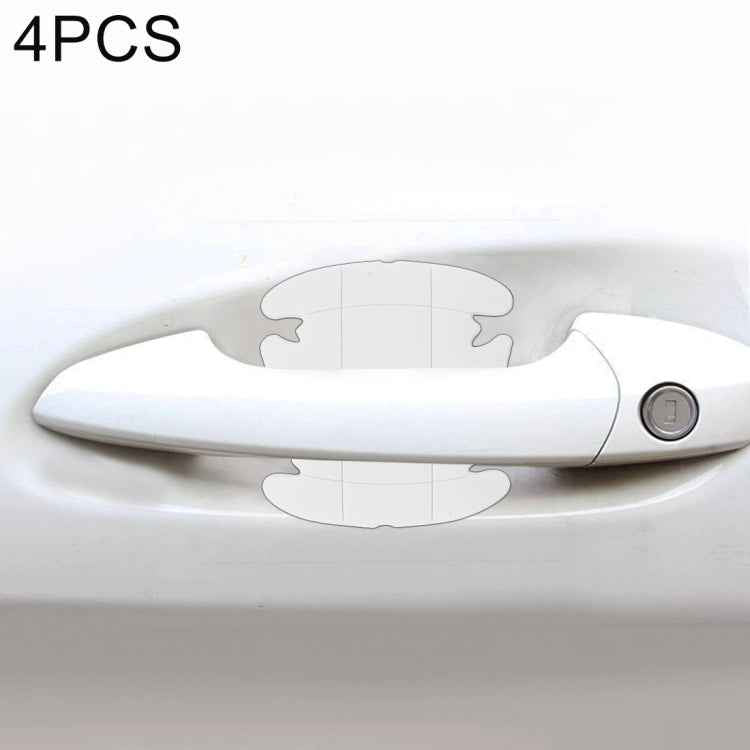 4 PCS Car-Styling Car Door Handle Scratches Resistant Sticker