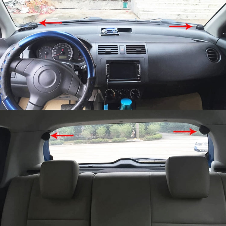 2 PCS CQS-106 1000W 98dB Car Dome Tweeter Audio Loudspeaker Treble Speaker