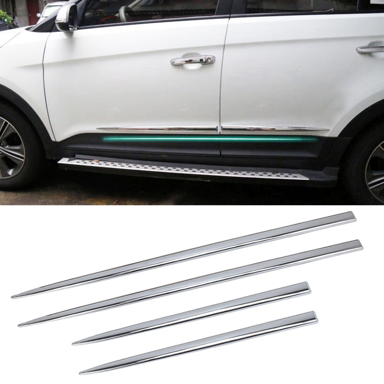 4 PCS Universal Car Door Anti-collision Strip Protection Guards, Door Anti-collision Strip