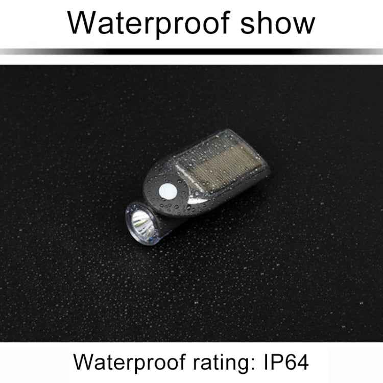 3W 240LM USB Solar Energy Motorcycle / Bicycle Front Light